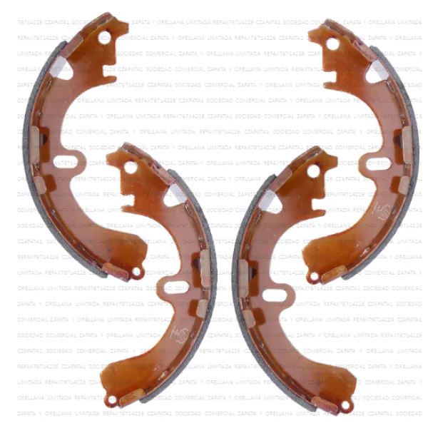 Patin de freno para toyota corolla 1988 2001 1.6